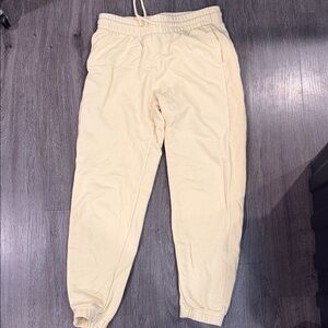 TNA Butter Yellow Sweat Set